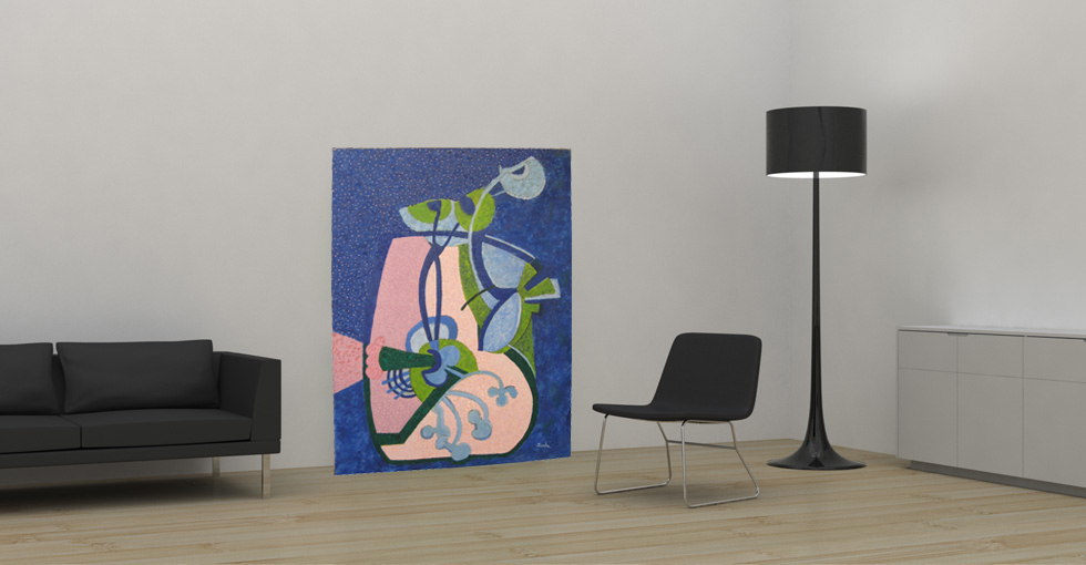 zavala painting in room